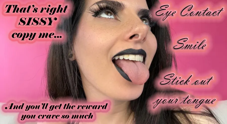 Look how easy I make it look sissy, now it's YOUR TURN😜