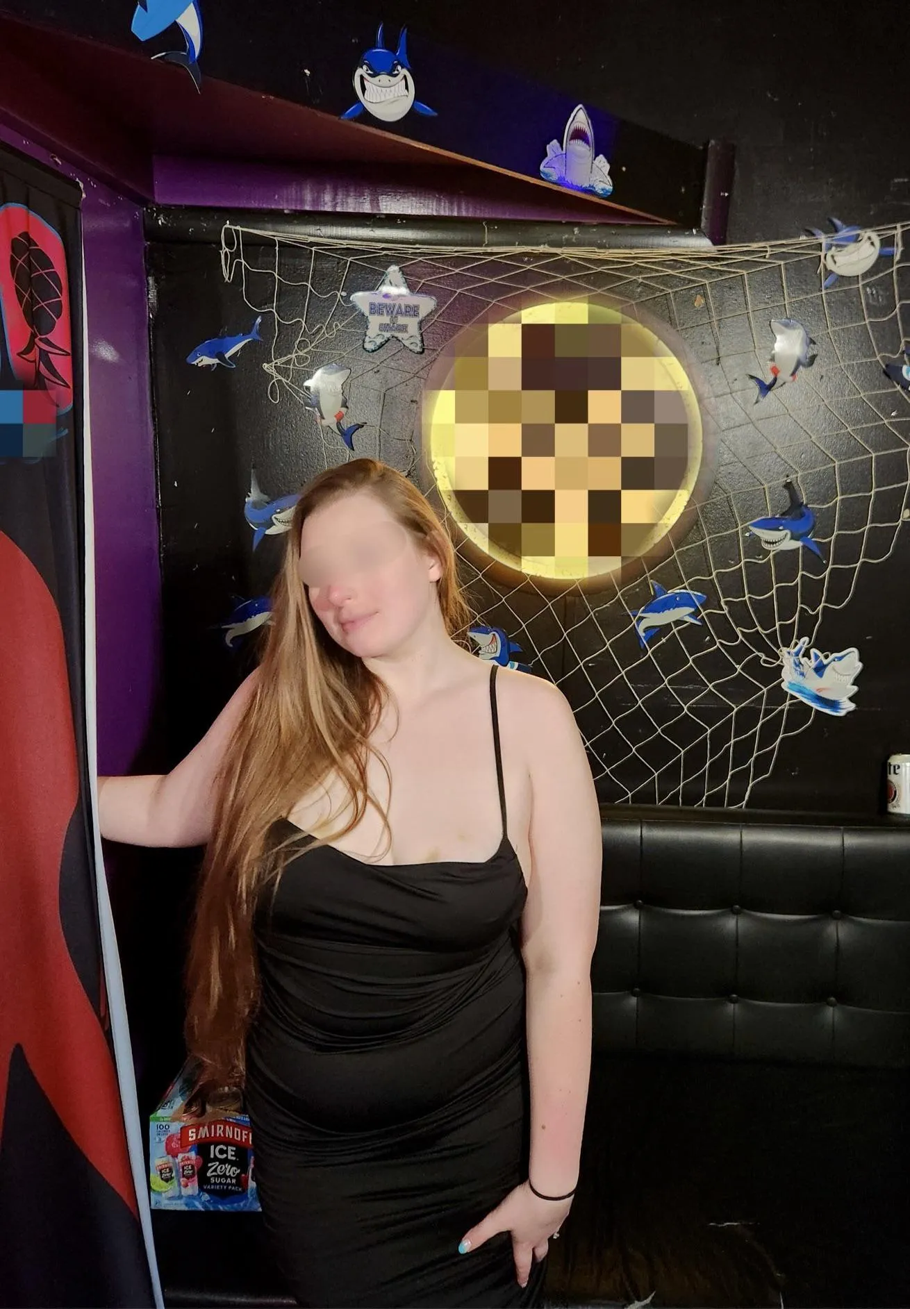 Love being a hotwife at the club 🥵 (this pic was taken right after being fucked by three different people… 🤭)