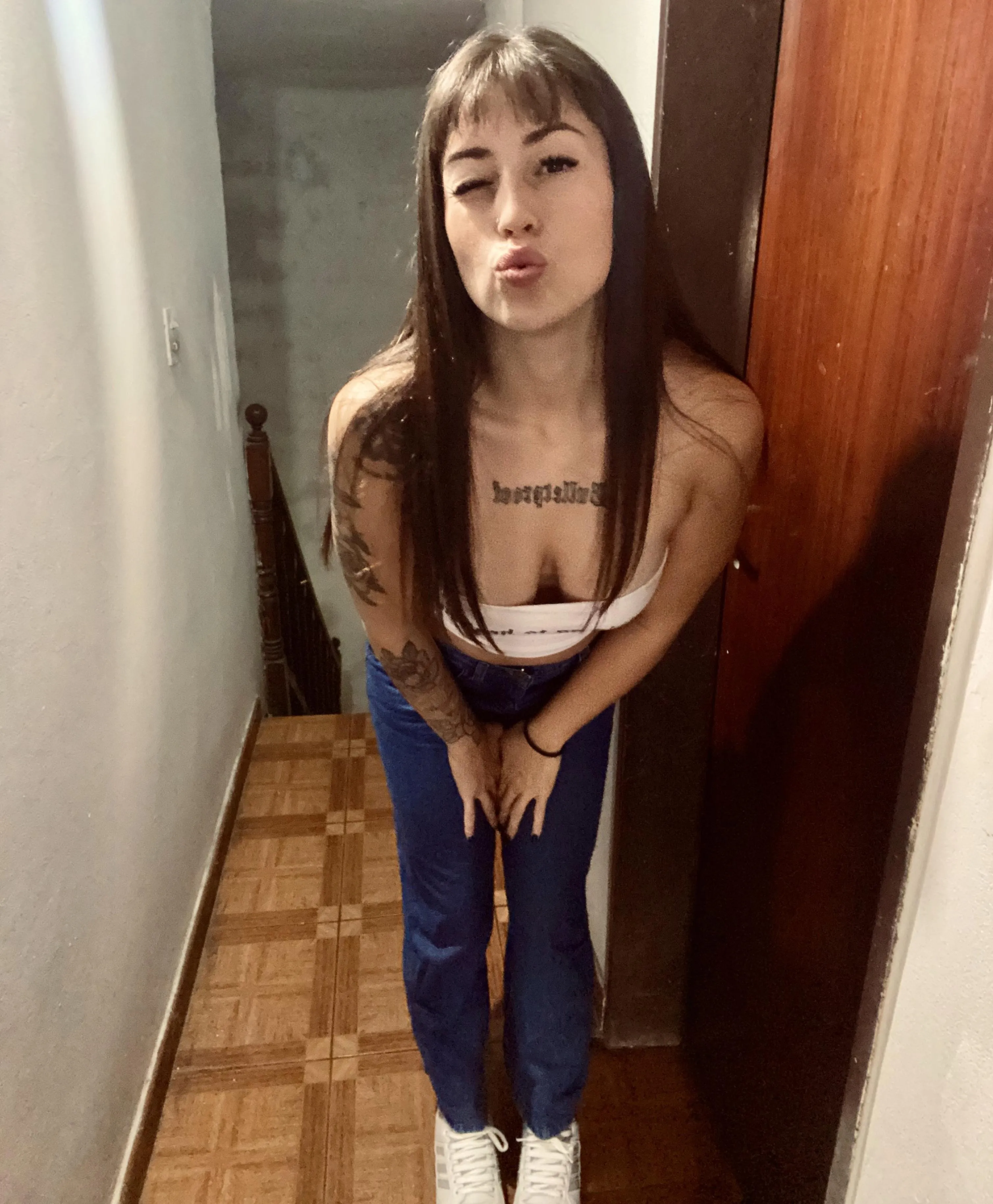 my lips are just begging for a kiss