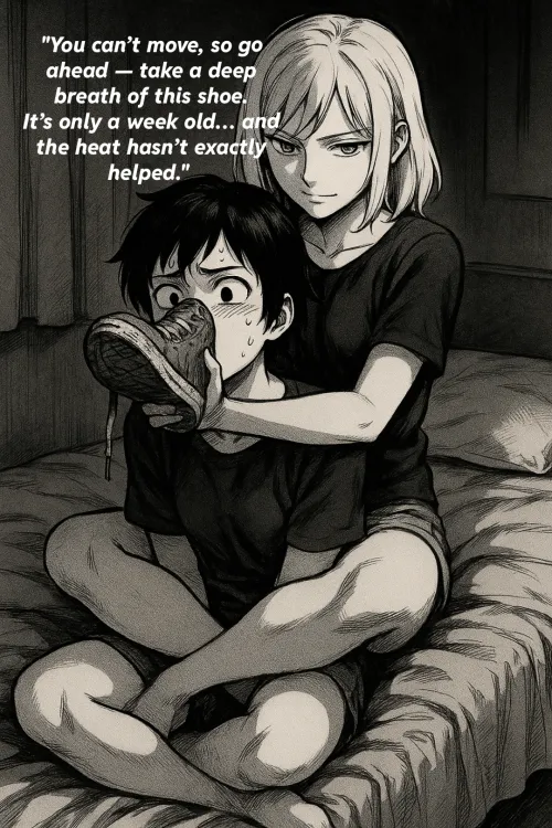 Only with your nose [Feet]