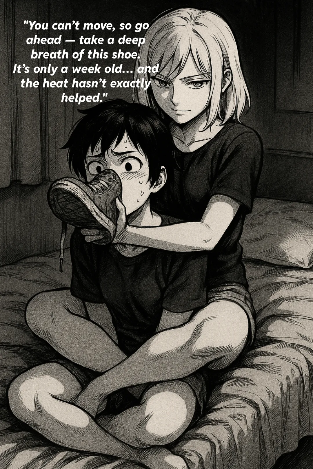 Only with your nose [Feet]