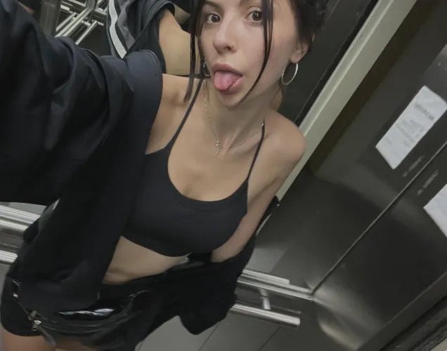 quick snap before sweat kicks in