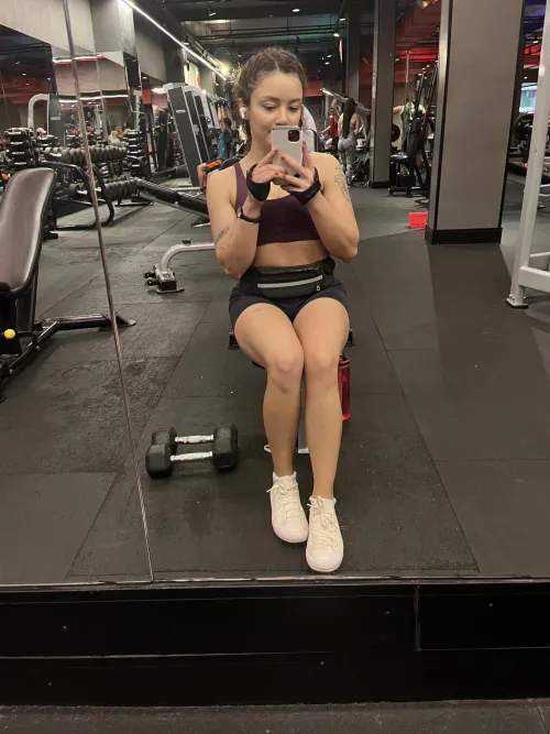 sexy but sweaty lol