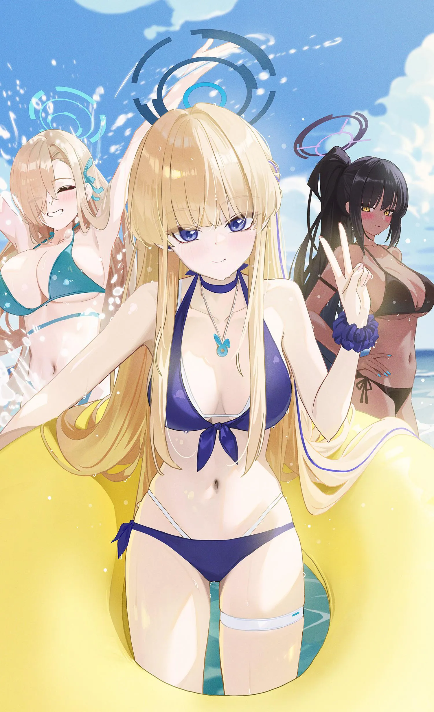 Swimsuit Asuna Toki & Karin