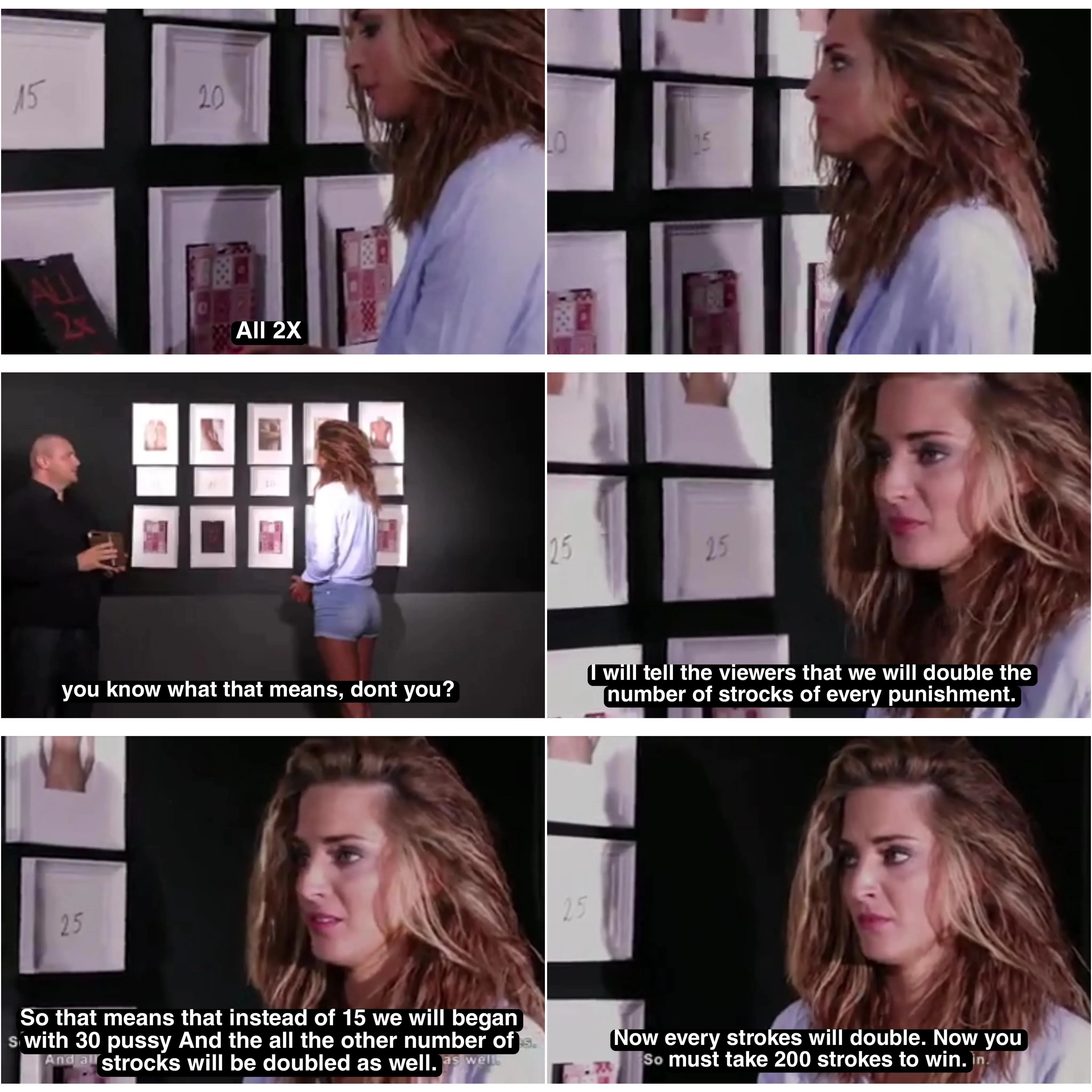 The moment she realised she fucked up