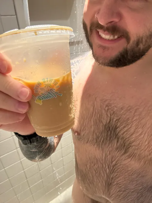 This shower brought to you by aloha