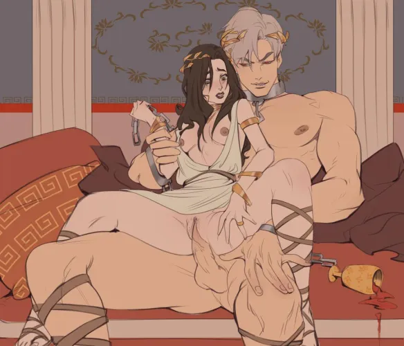 Tie me up however you like, we both know who's really in control here