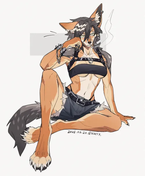 Tomboy Doggo [F] (TammyPanthera)