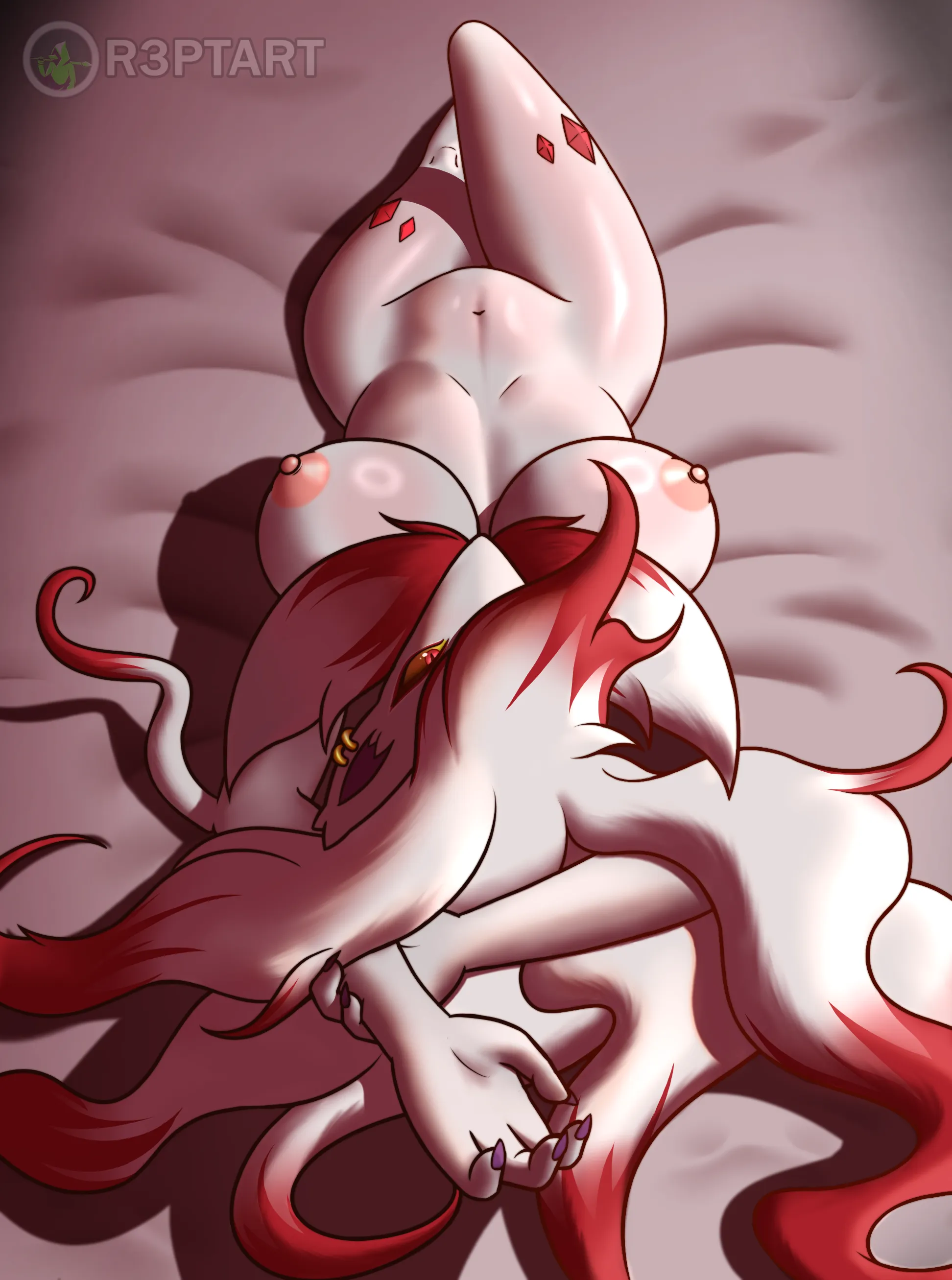 Wife on bed (r3ptart)