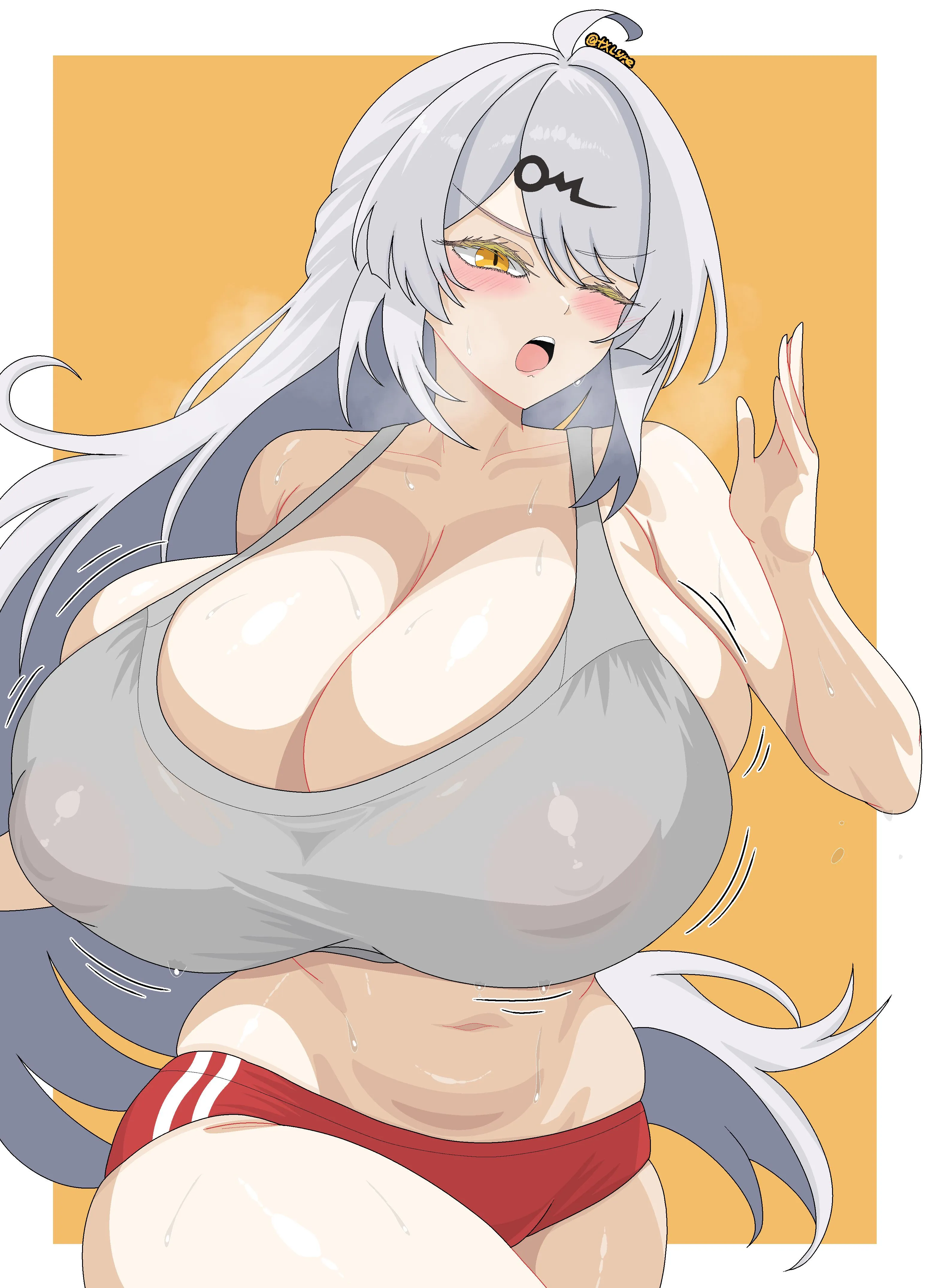 Yixuan ain’t setting any speed records… [ZZZ] (txlyre)