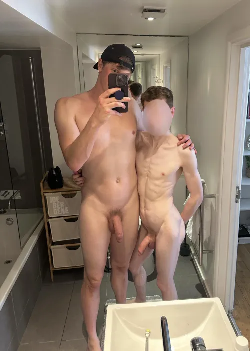1 big boy (but 2 big cocks)