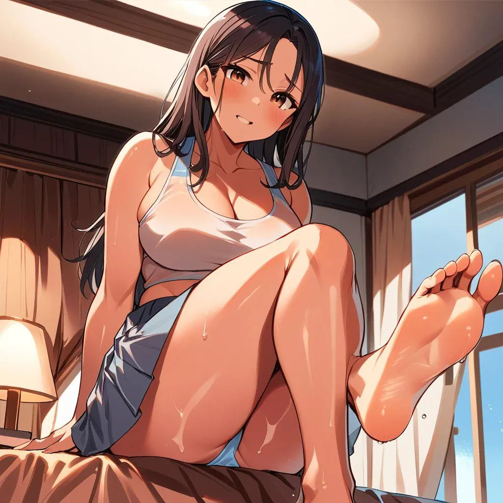 2DFD i walked all day in my shopping day through stores getting sexy clothes u will never see and now im tired and soo sweaty including my feet... what? u wanna sniff em? thats so disguting and pathetic but maybe if u hand me over ur *other* card i know 