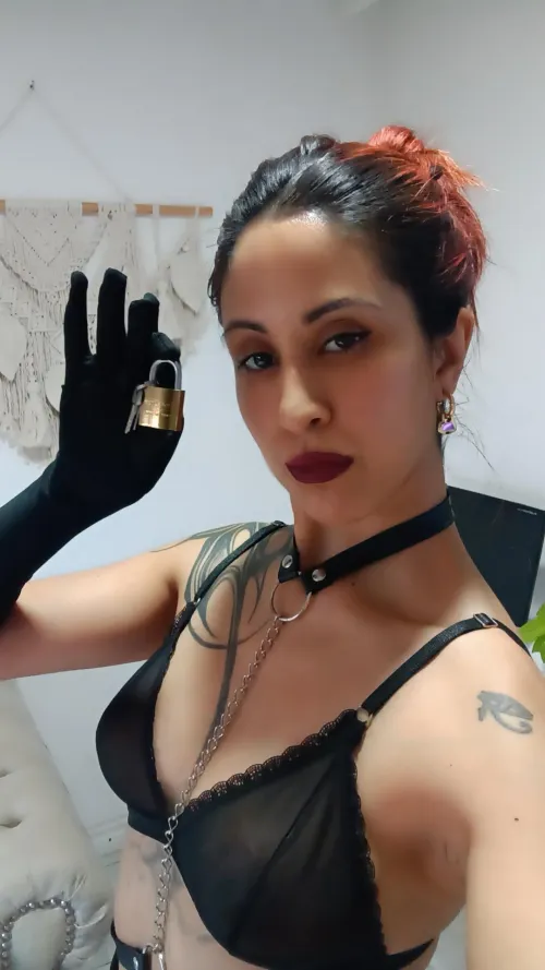 Are you brave enough to send me a pic of your tiny tiny cock? Or are you scared i`ll laugh at you and humiliate you?