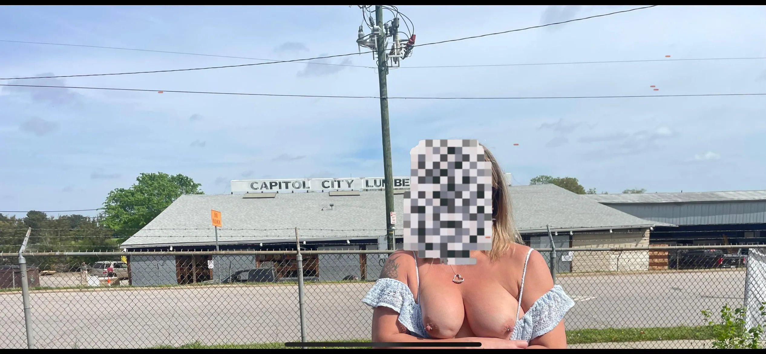 At my favorite place to do some risky flashing! Know where  was?