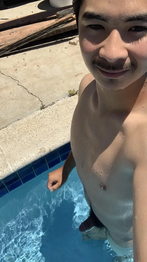 Been super hot lately! Thankful I have my own pool