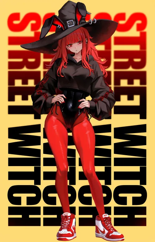 Bunny Street Witch [Original]