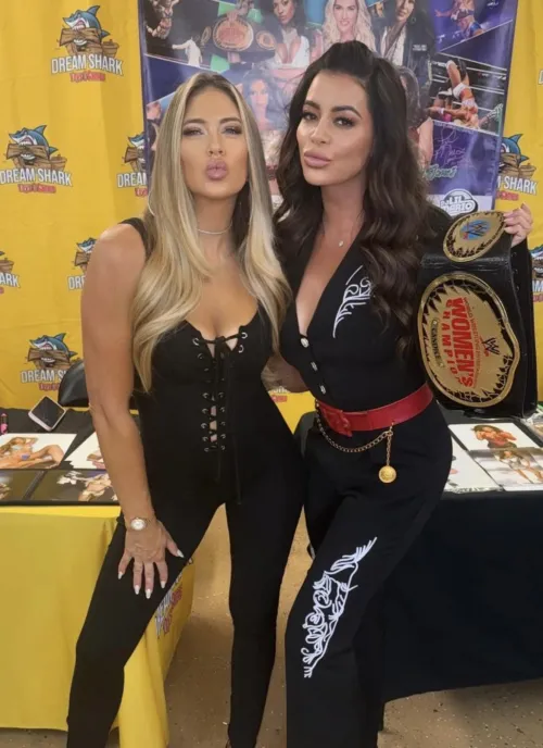 Candice Michelle and Kelly Kelly