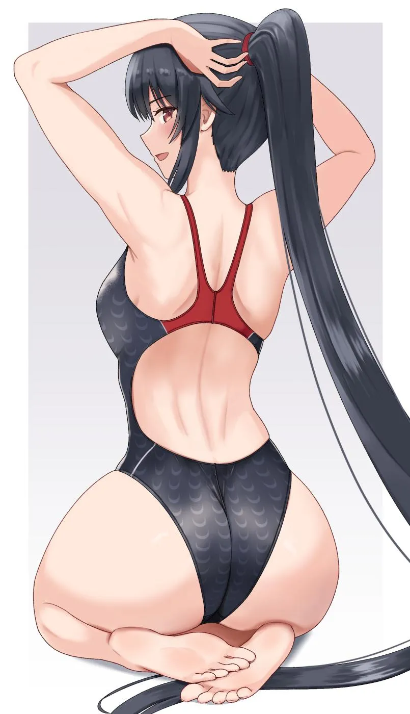 Competition Swimsuit Yahagi (mayomaru1) [KanColle]