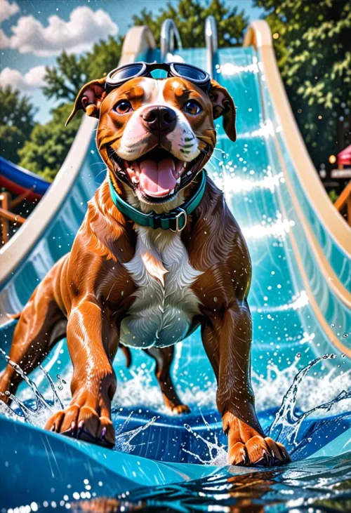 Competition: Water park.....for dogs!