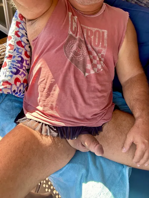 Dad (54) just hanging loose