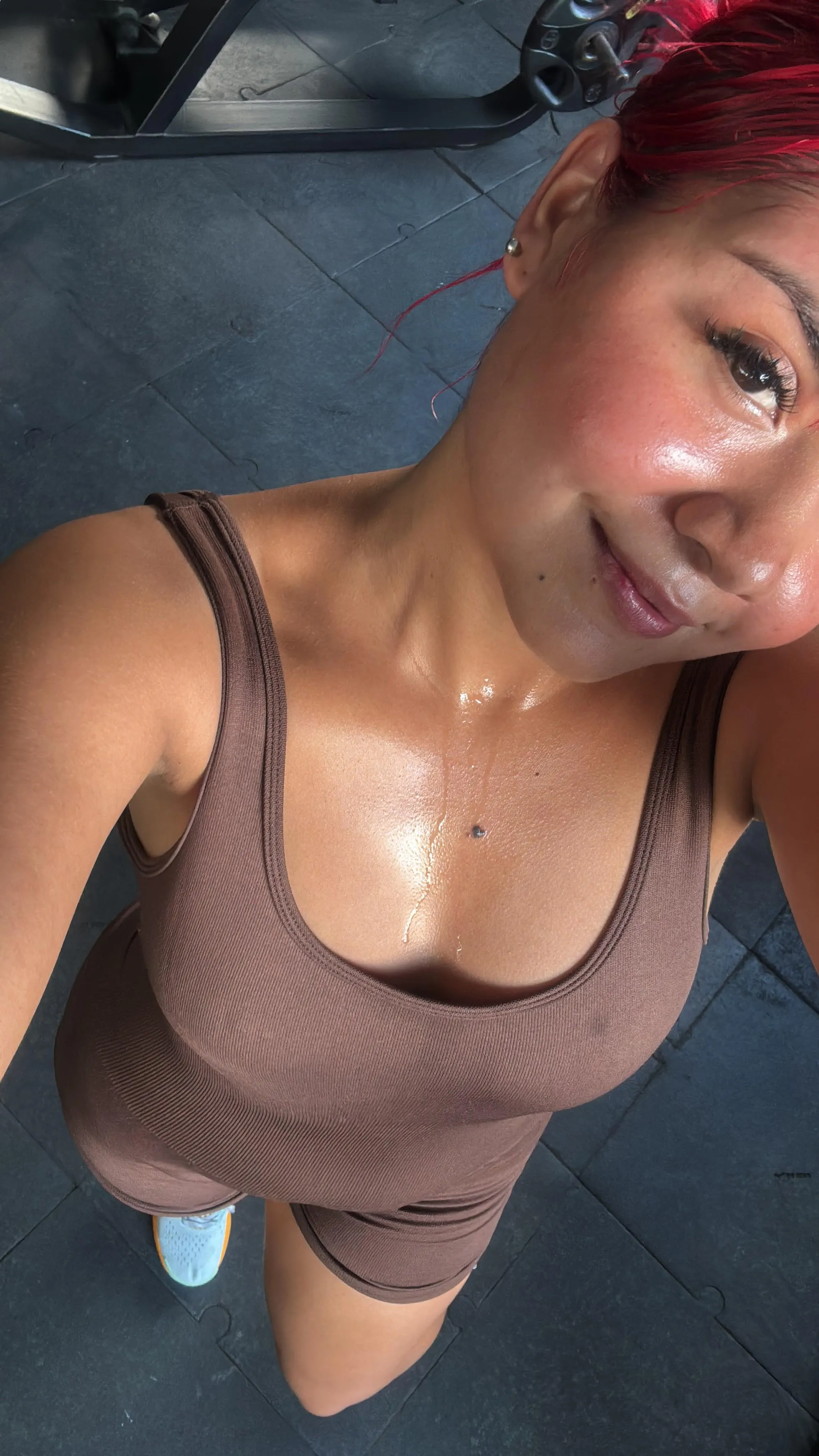 Do u like the way I sweat after training?