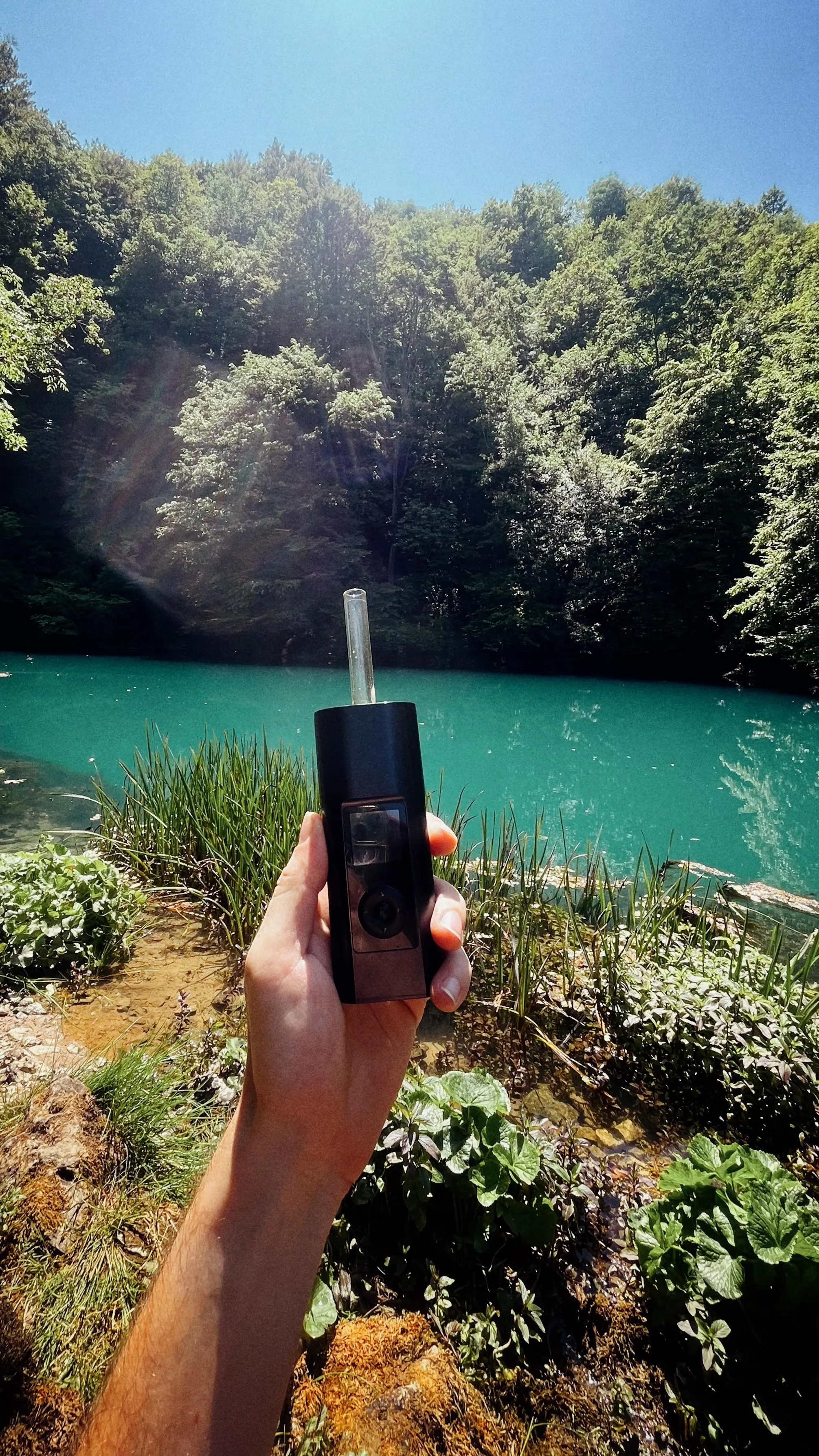 Enjoying my new toy that finally feels better than combusting! (Arizer Solo III)