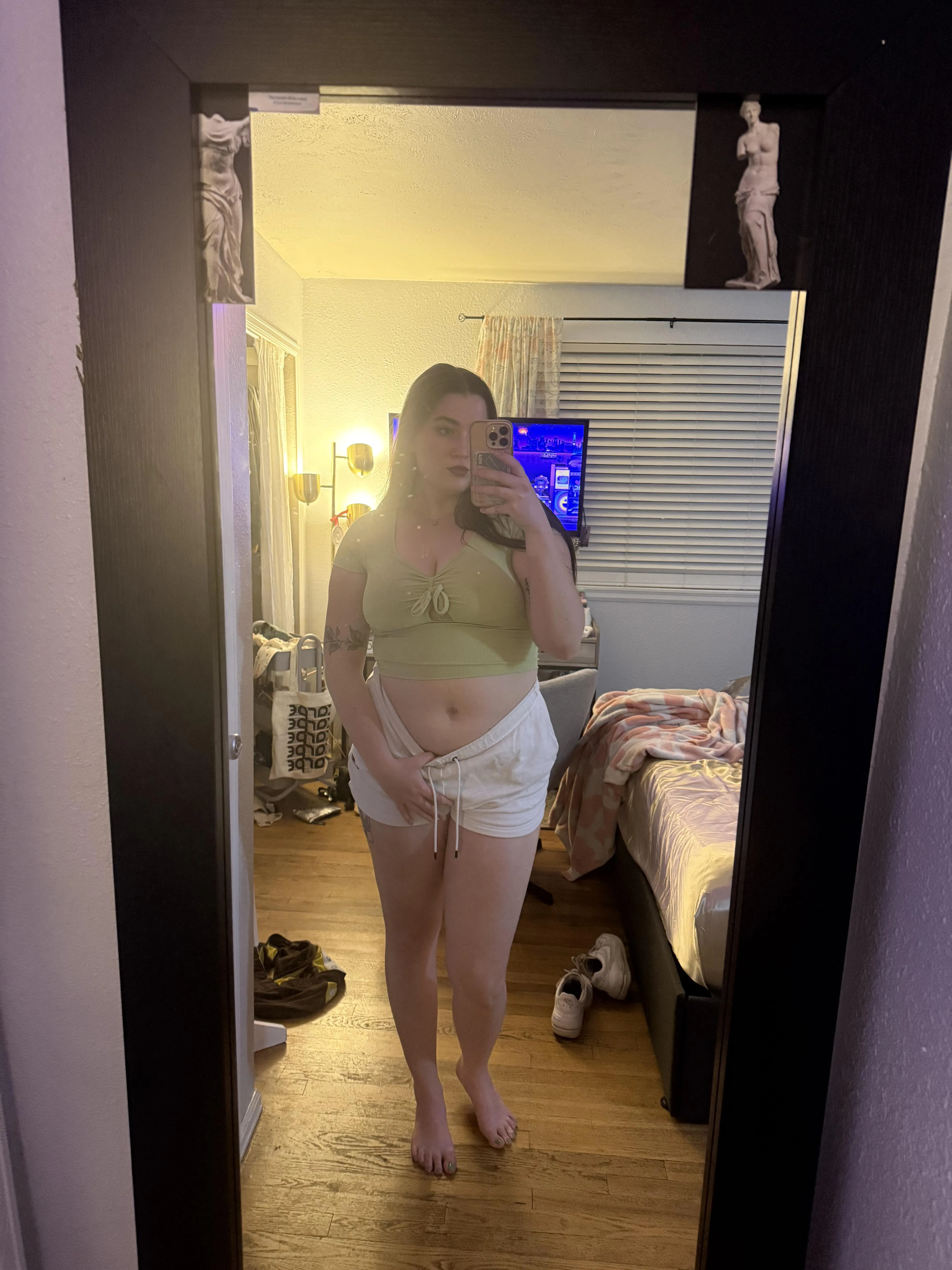 every inch of me feels stretched… especially my poor belly ;)