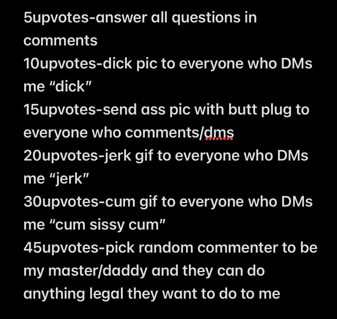 Give me 45 upvote I dare you master