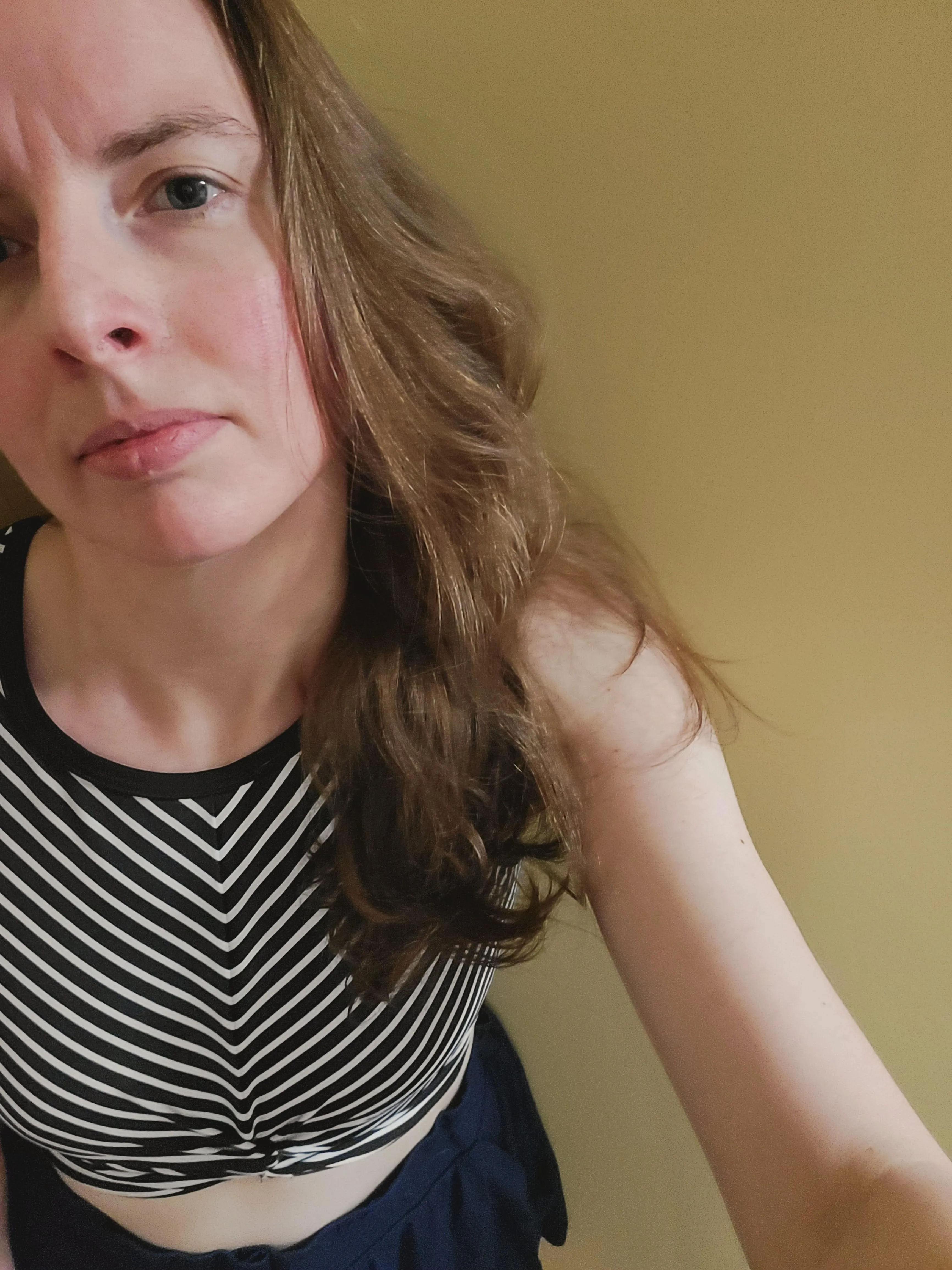 Hot weather means I get to wear my cute tops