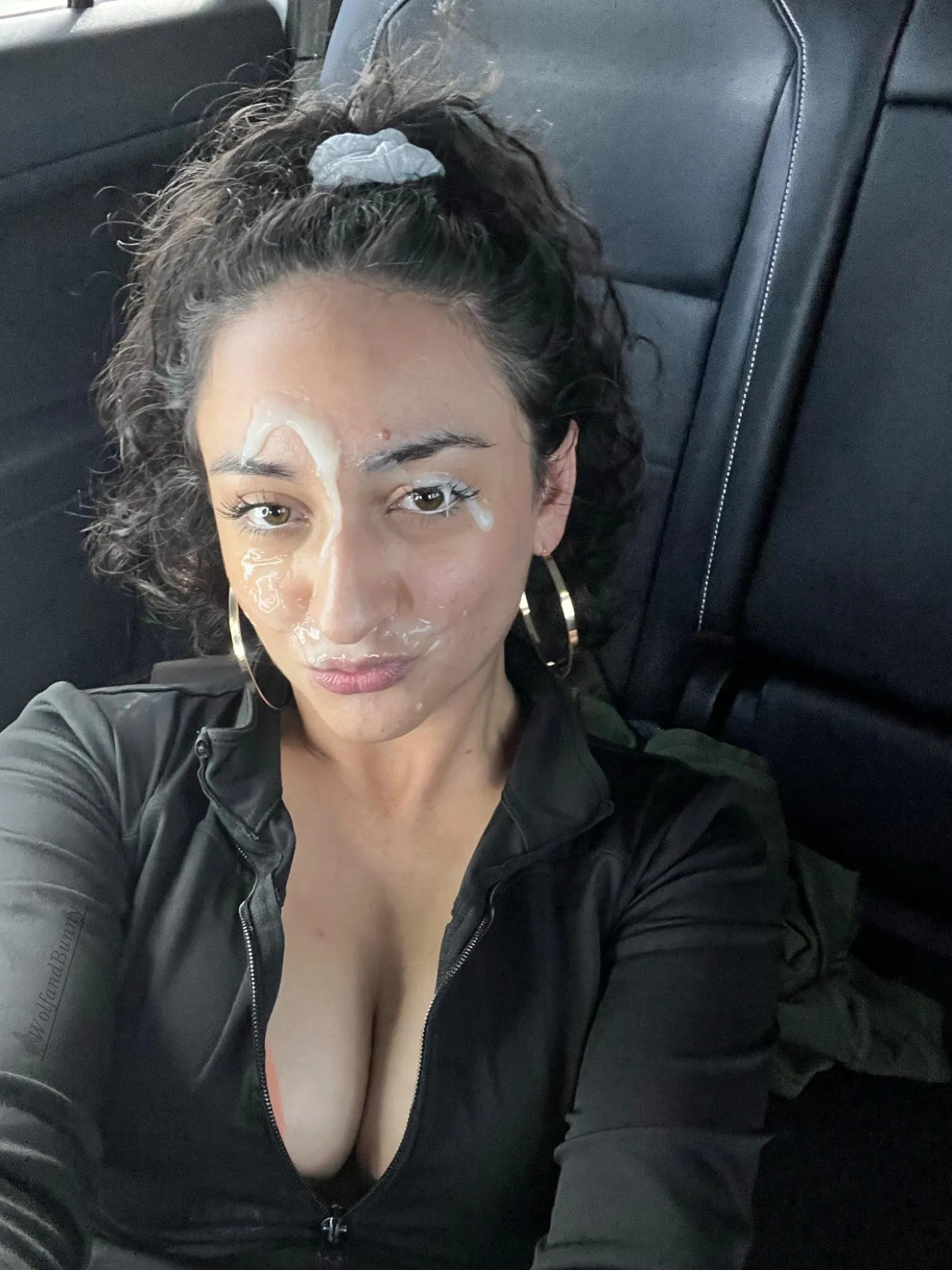 Hubby drove me there… then sat in the car while I got wrecked