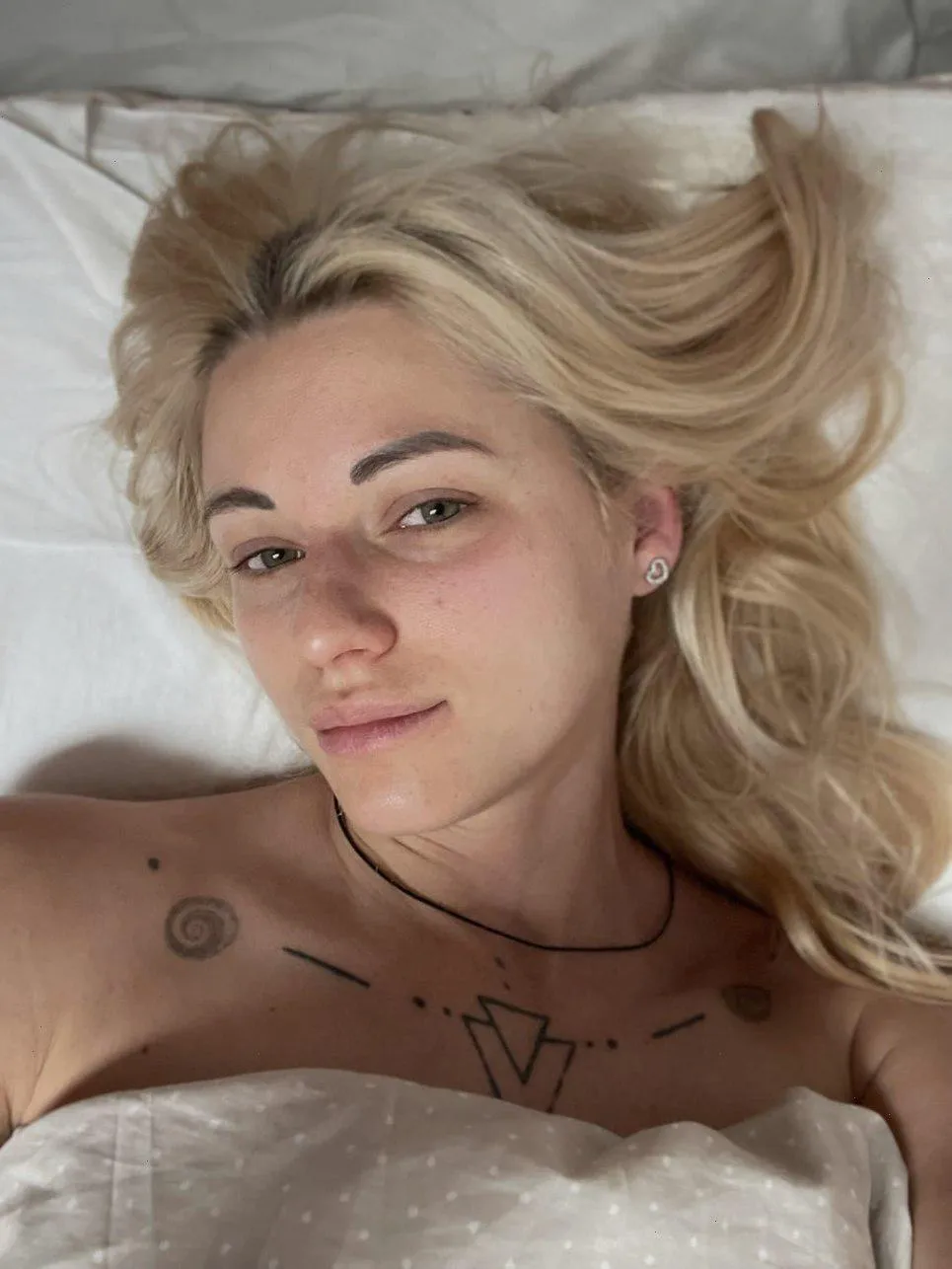 I just love seeing something red around my neck