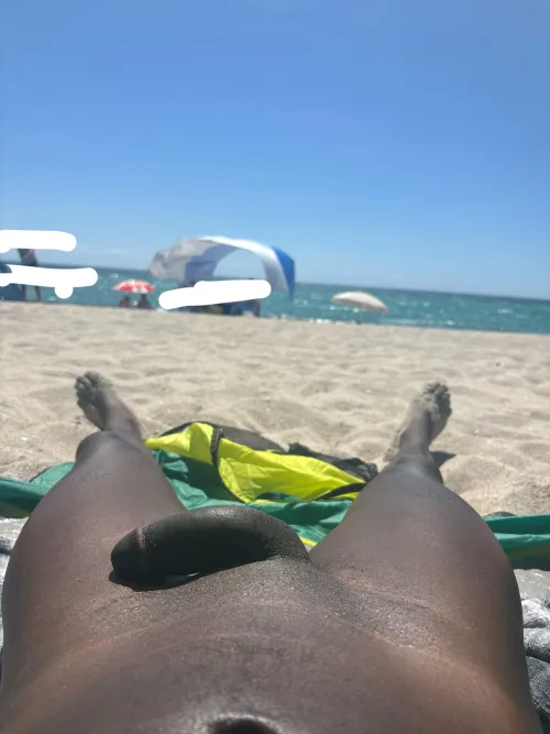 Its another beautiful day at Haulover this Juneteenth morning!!