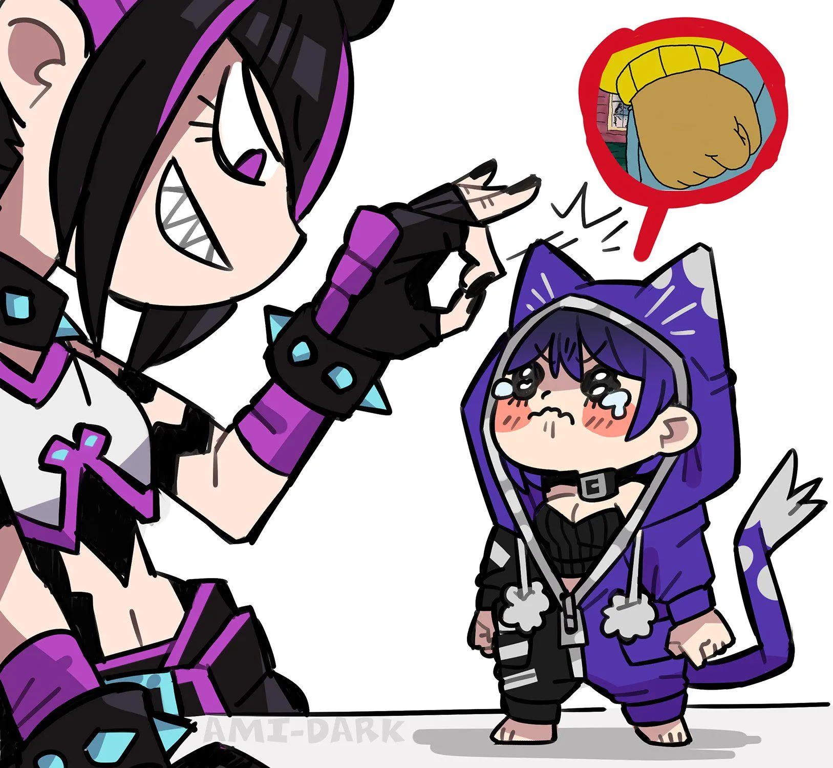 Juri and Reina by Frutti_Bat