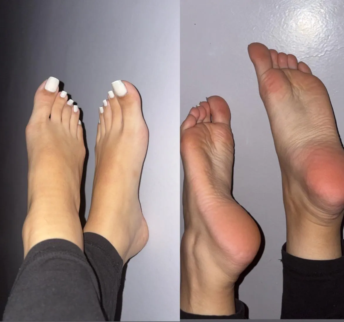 Kiss my soles and suck my toes👅