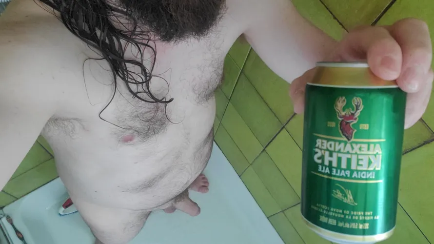 Last day of vacation. Relaxing after a day of chores.