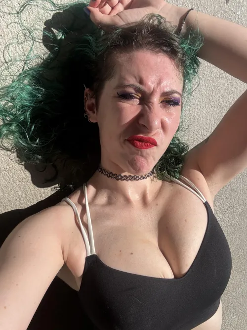 Melting in the heat goth