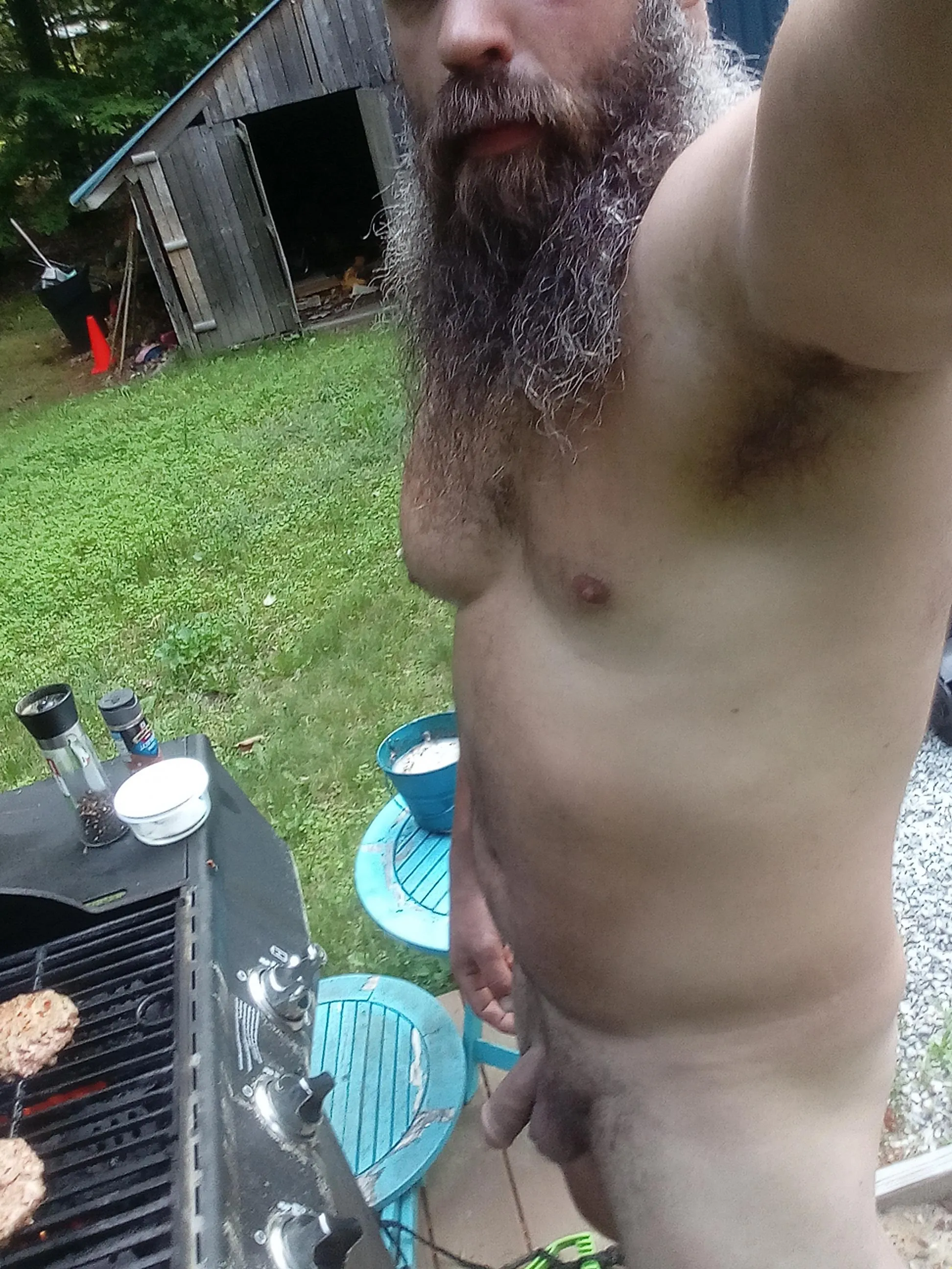 Might not be the biggest adventure.....backyard