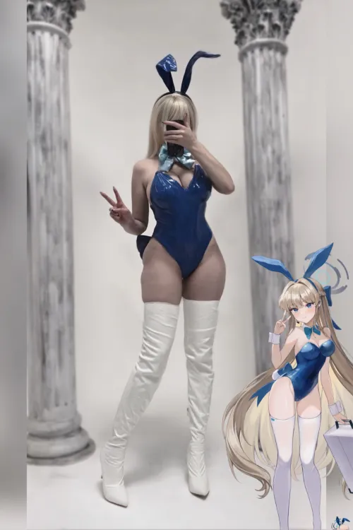 my toki asuma bunny cosplay!