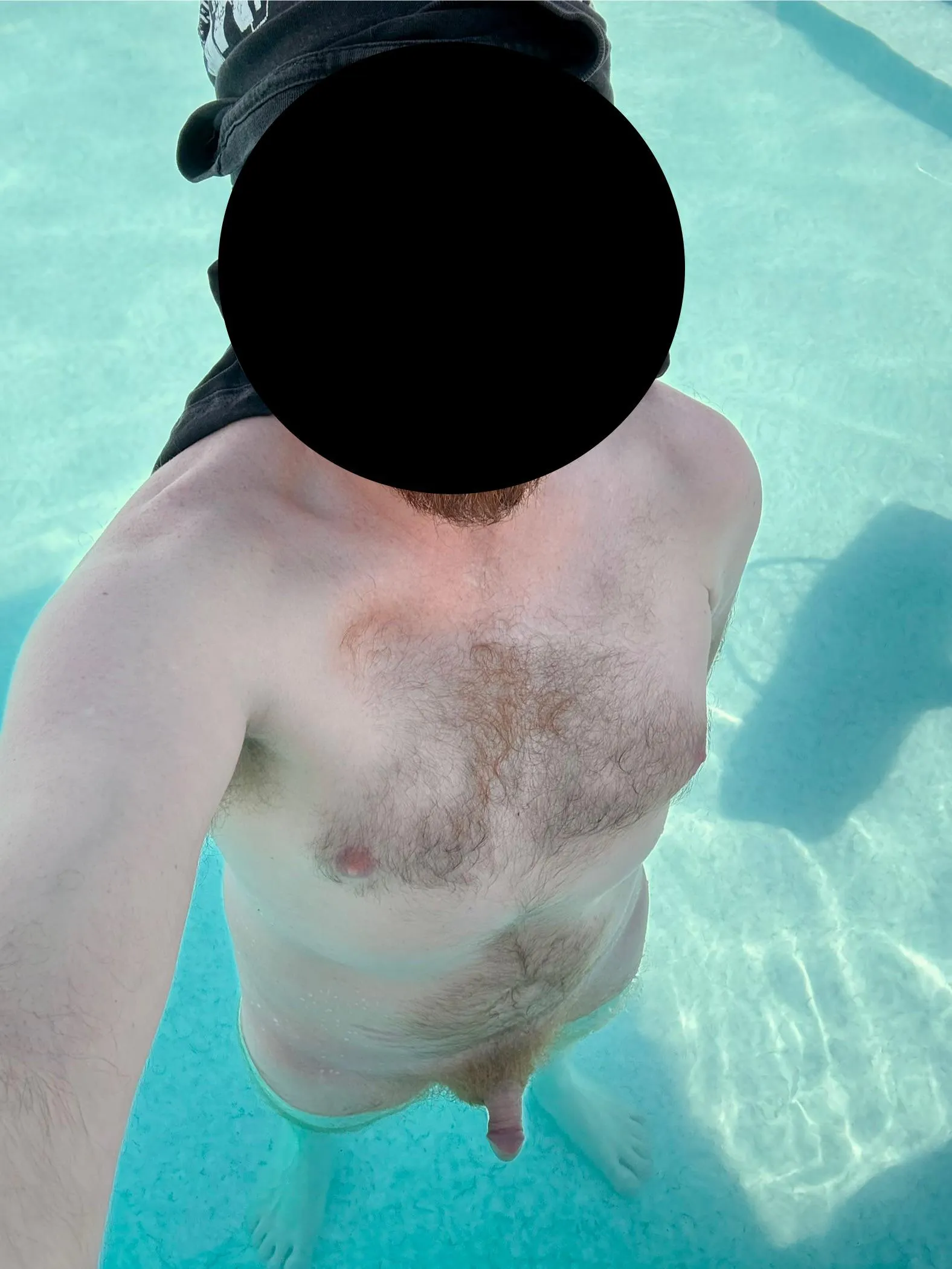 Never happier than after skinny dipping.