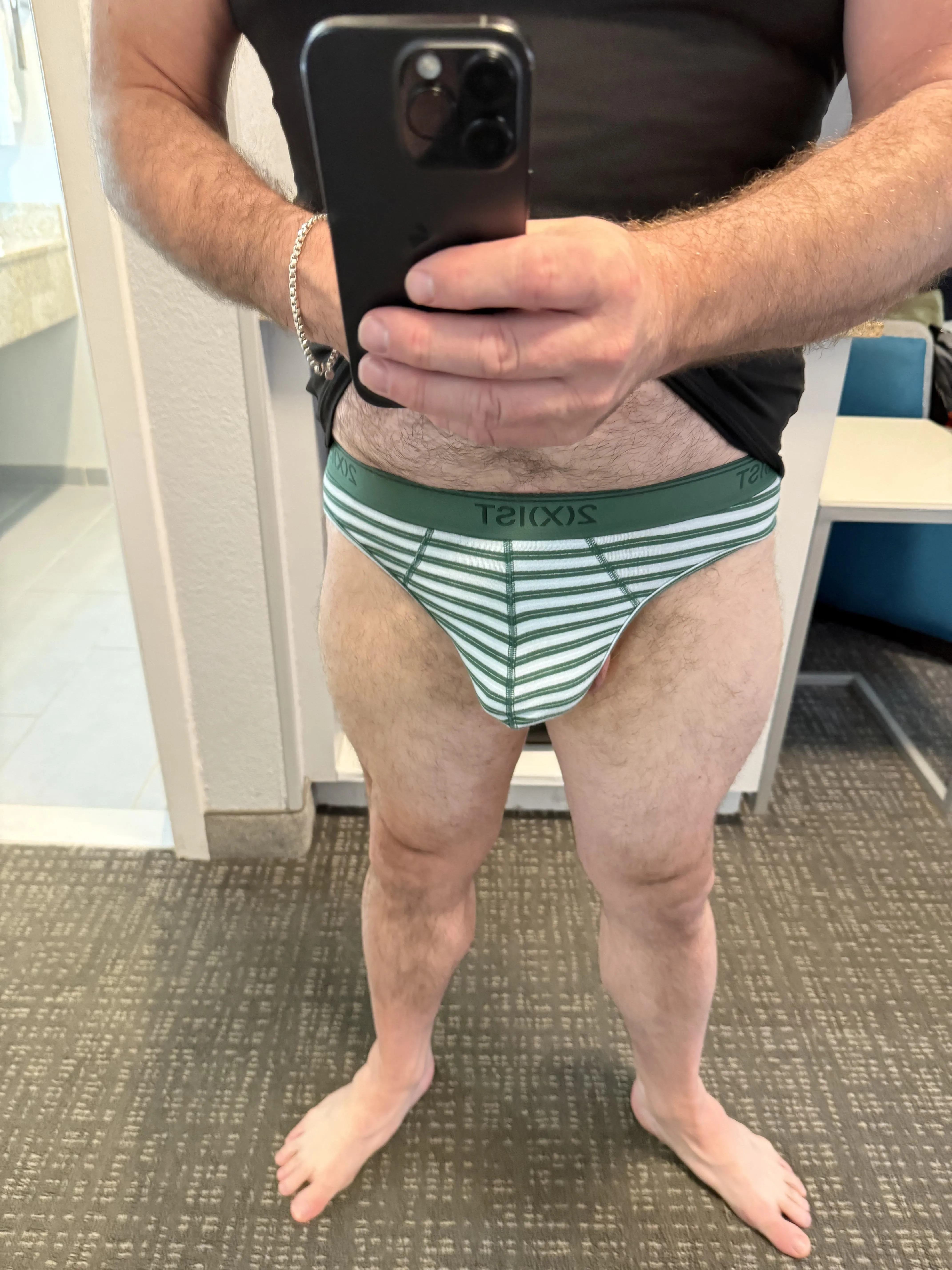 Not Monday blues, it’s Monday stripes