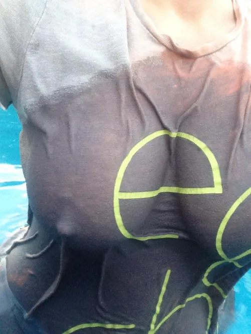 pool is still a little cold