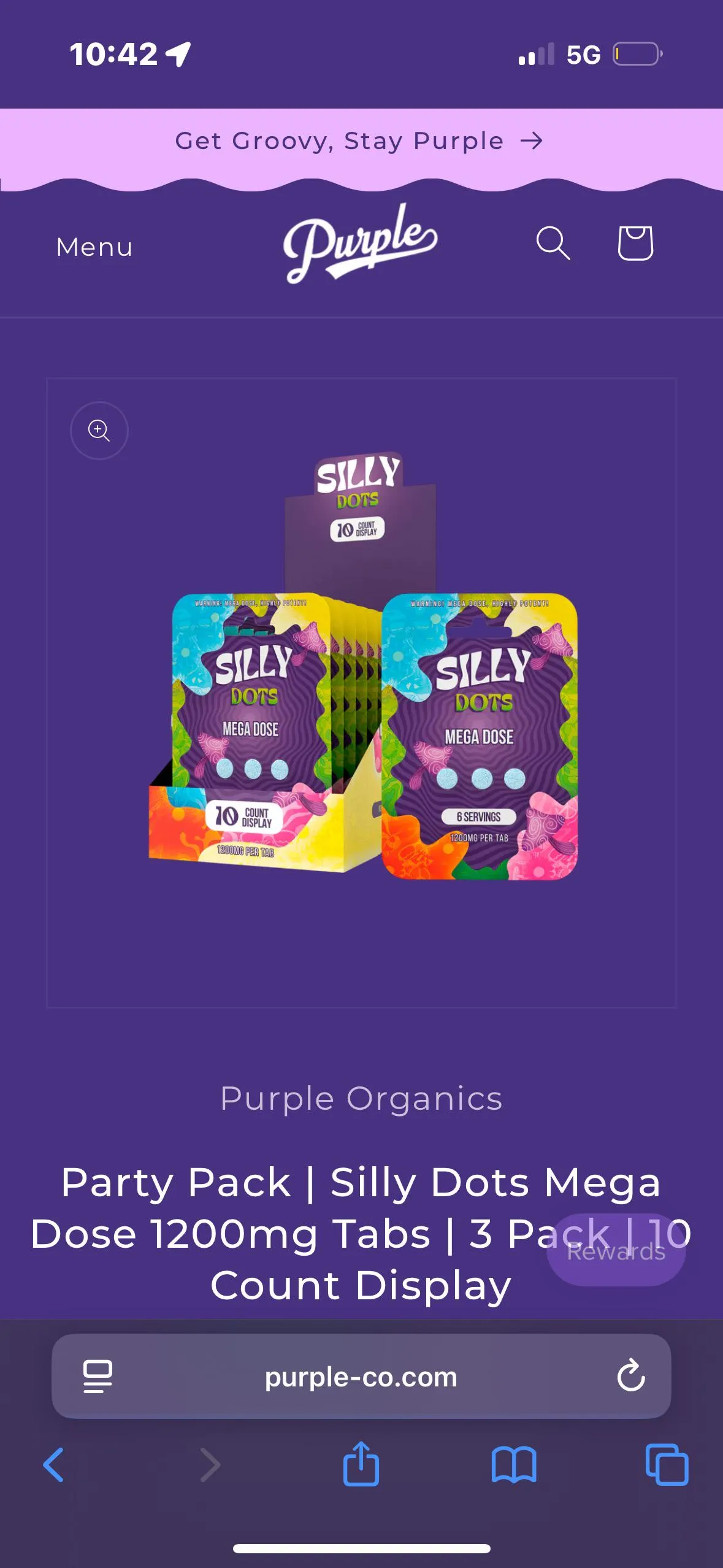 Purple enhanced microdose