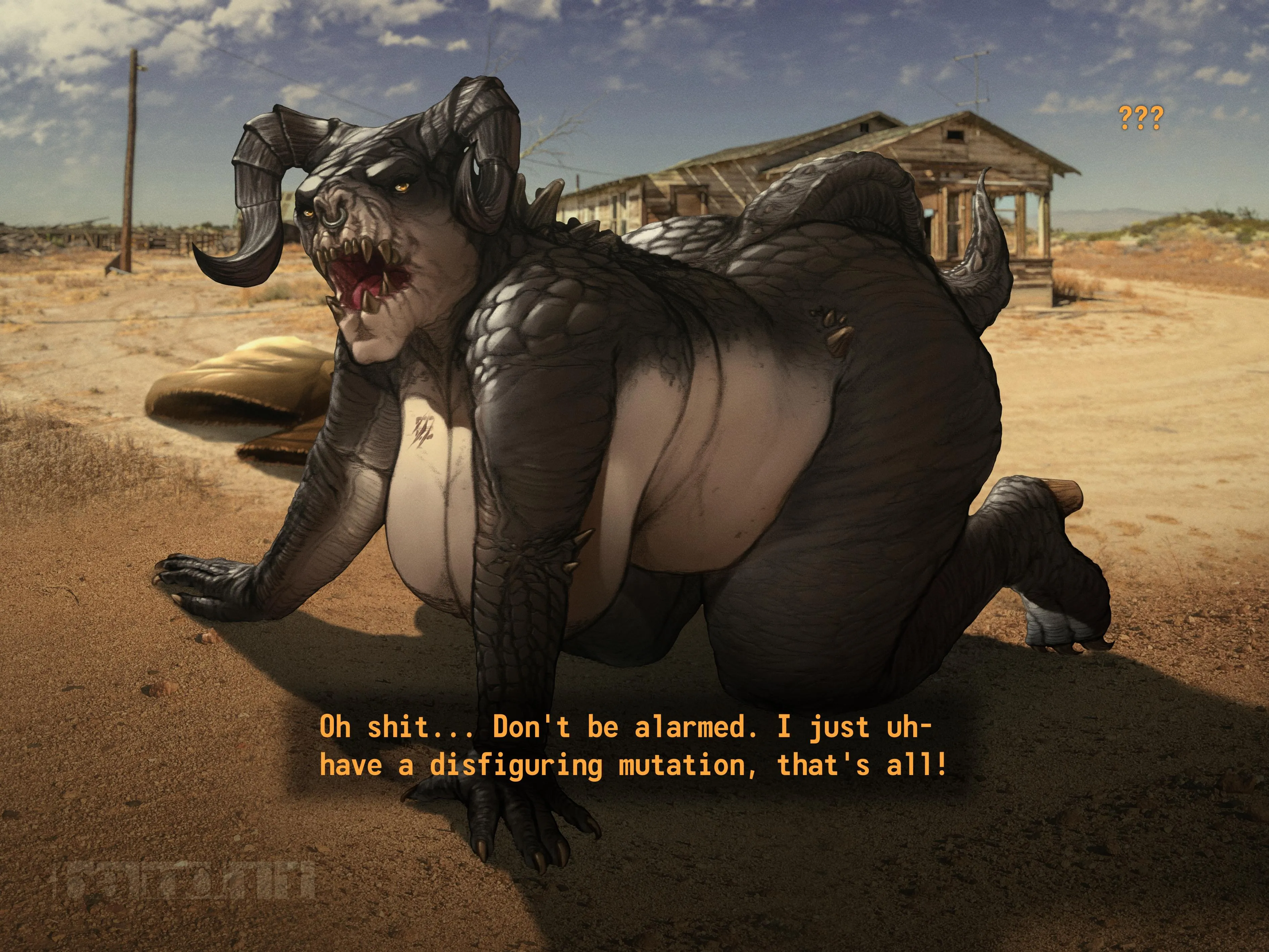 QUEEN OF THE WASTELAND (BAND1T_NSFW)