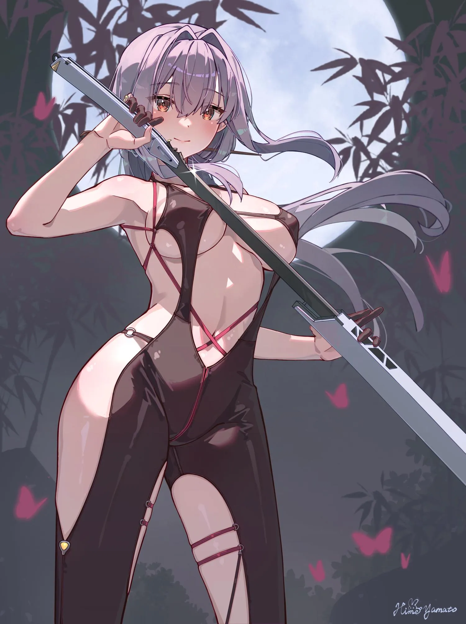 Scarlet unsheathing a cool sword [NIKKE]