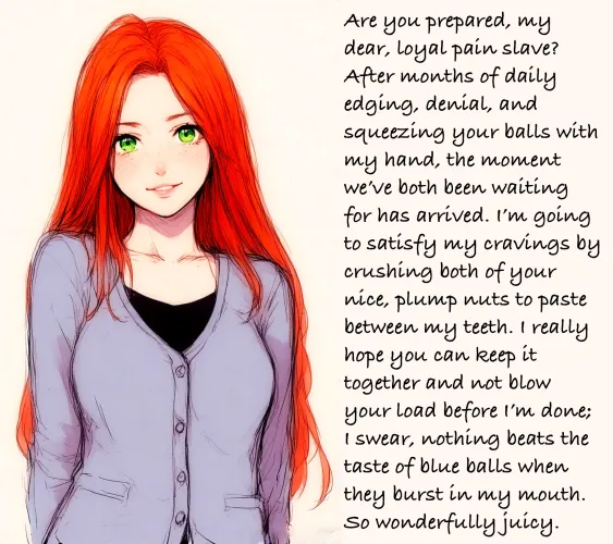 The moment has finally arrived [AI Image] (punishment81 on ImageFap)