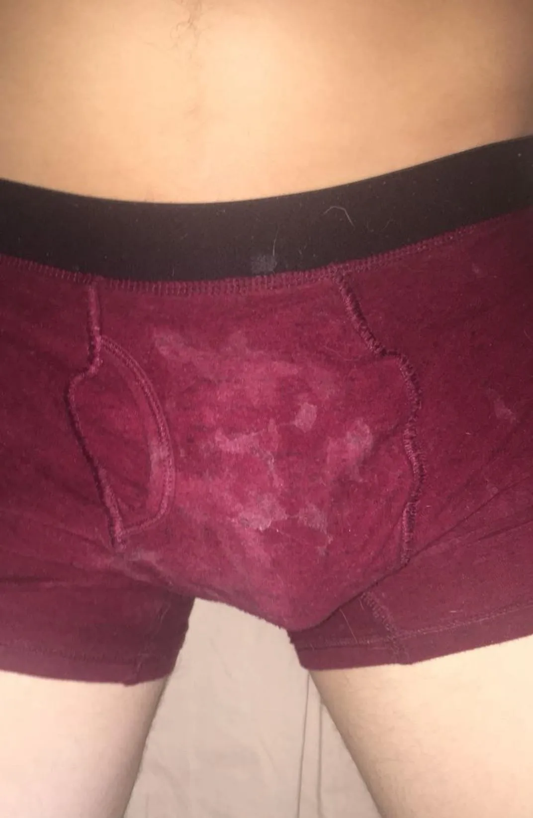 Wearing them inside out (18m)