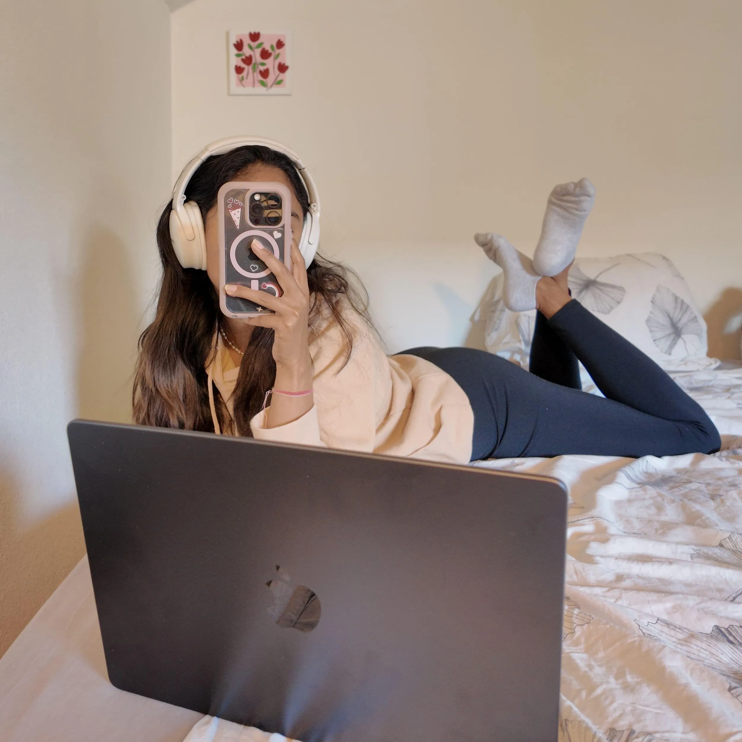 Working hard and teasing hard