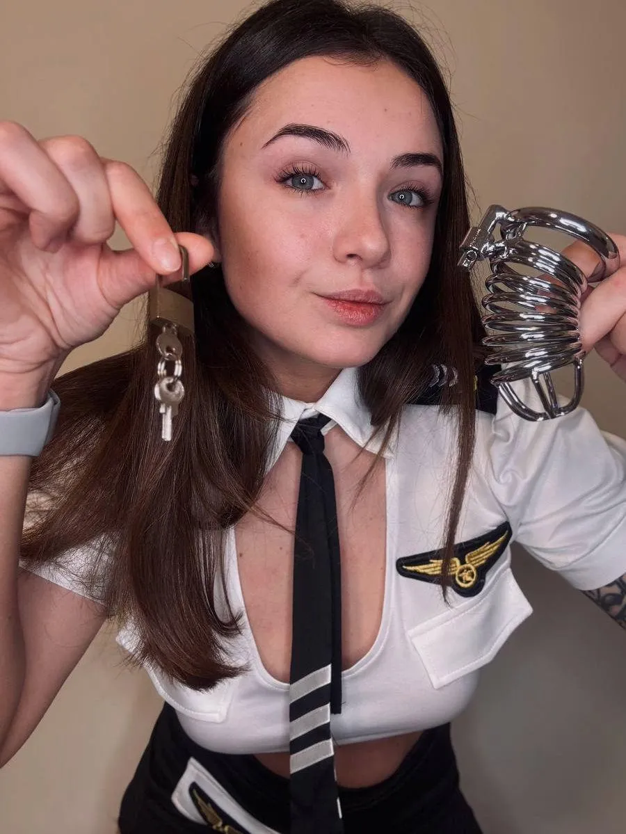 Would you give the keys to your cage to an unfamiliar flight attendant until your next flight?