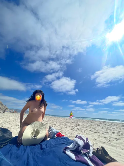 another beautiful day at blacks beach 💜