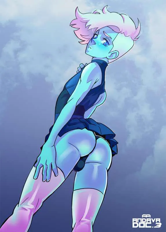 Blue Beryl showing off